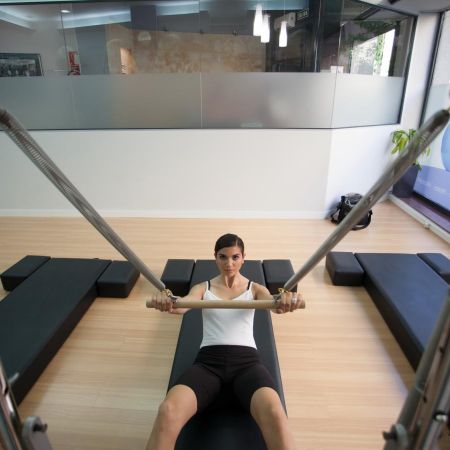 Clases de Pilates-Roll up con barra breathing